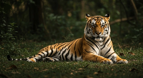 Bengal Tiger in Indian Forest